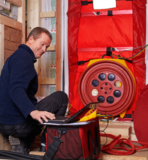 Blower Door Test BPC