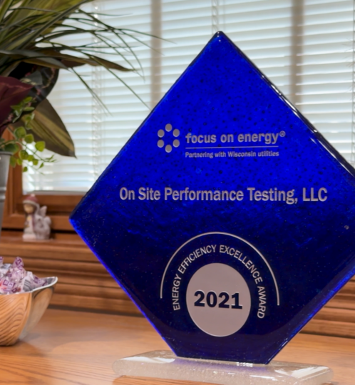 EEE Award on Desk