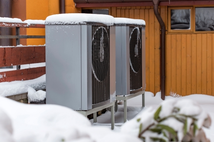 Cold Climate Air Source Heat Pump