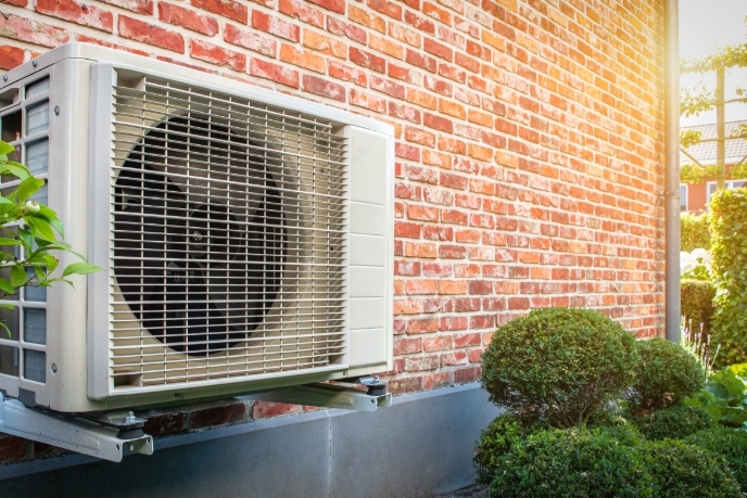 Ducted Air Source Heat Pump Compressor