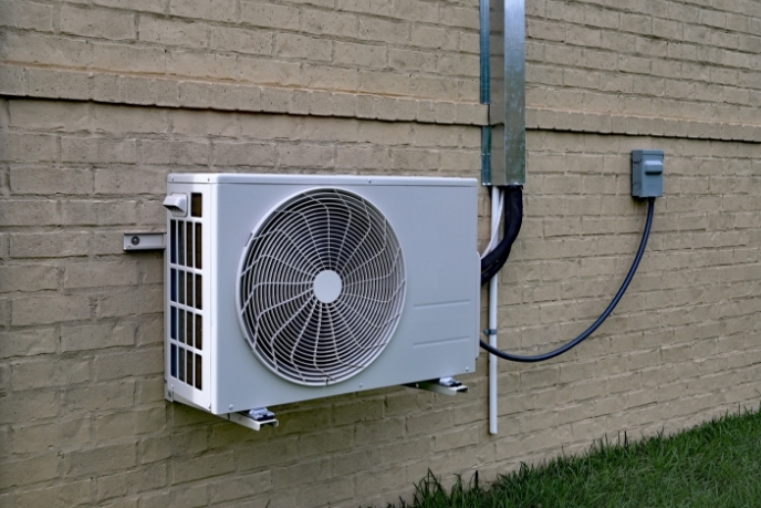 Ductless Air Source Heat Pump Compressor