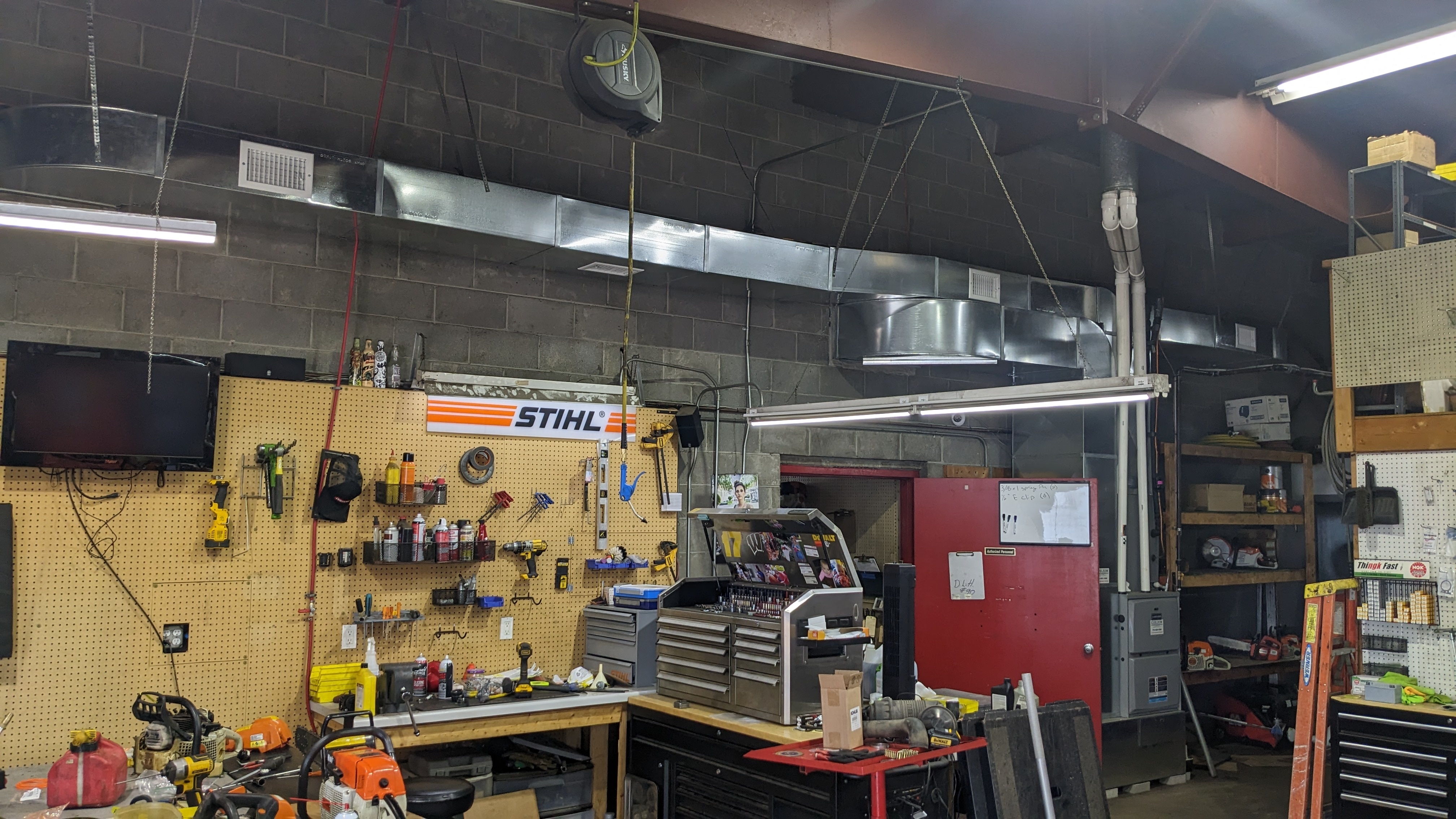 Inside Retail Store Workshop