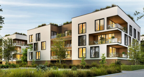 Modern building image