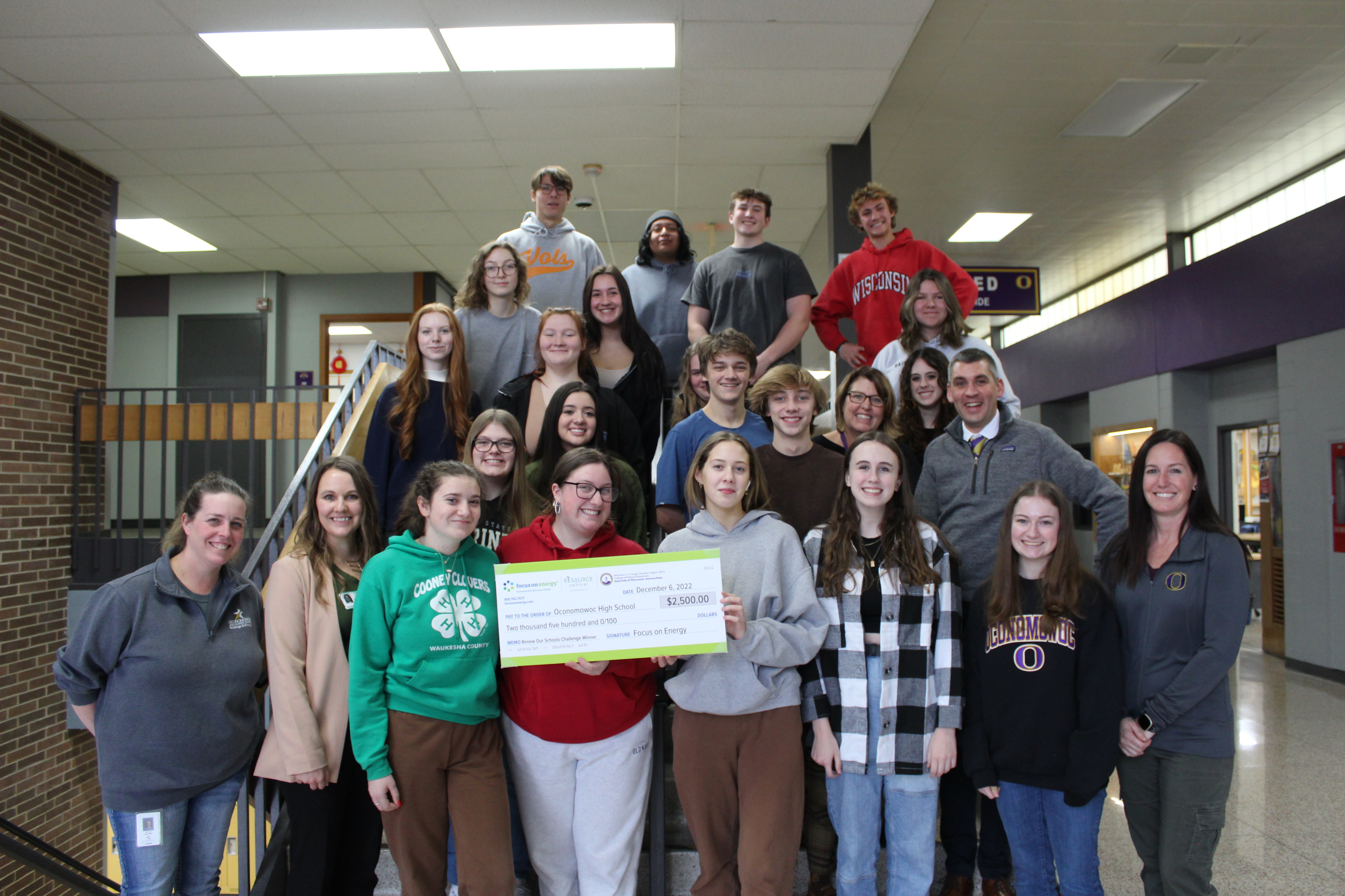 High School Students at Oconomowoc HS