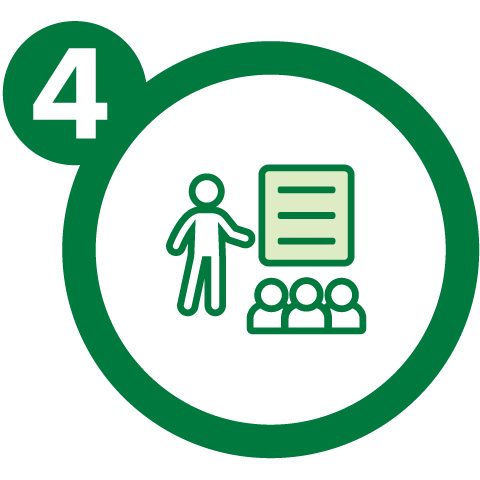 Step 4 Complete program training