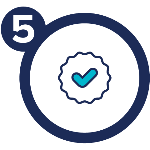 Step 5 Final approval and customer projects