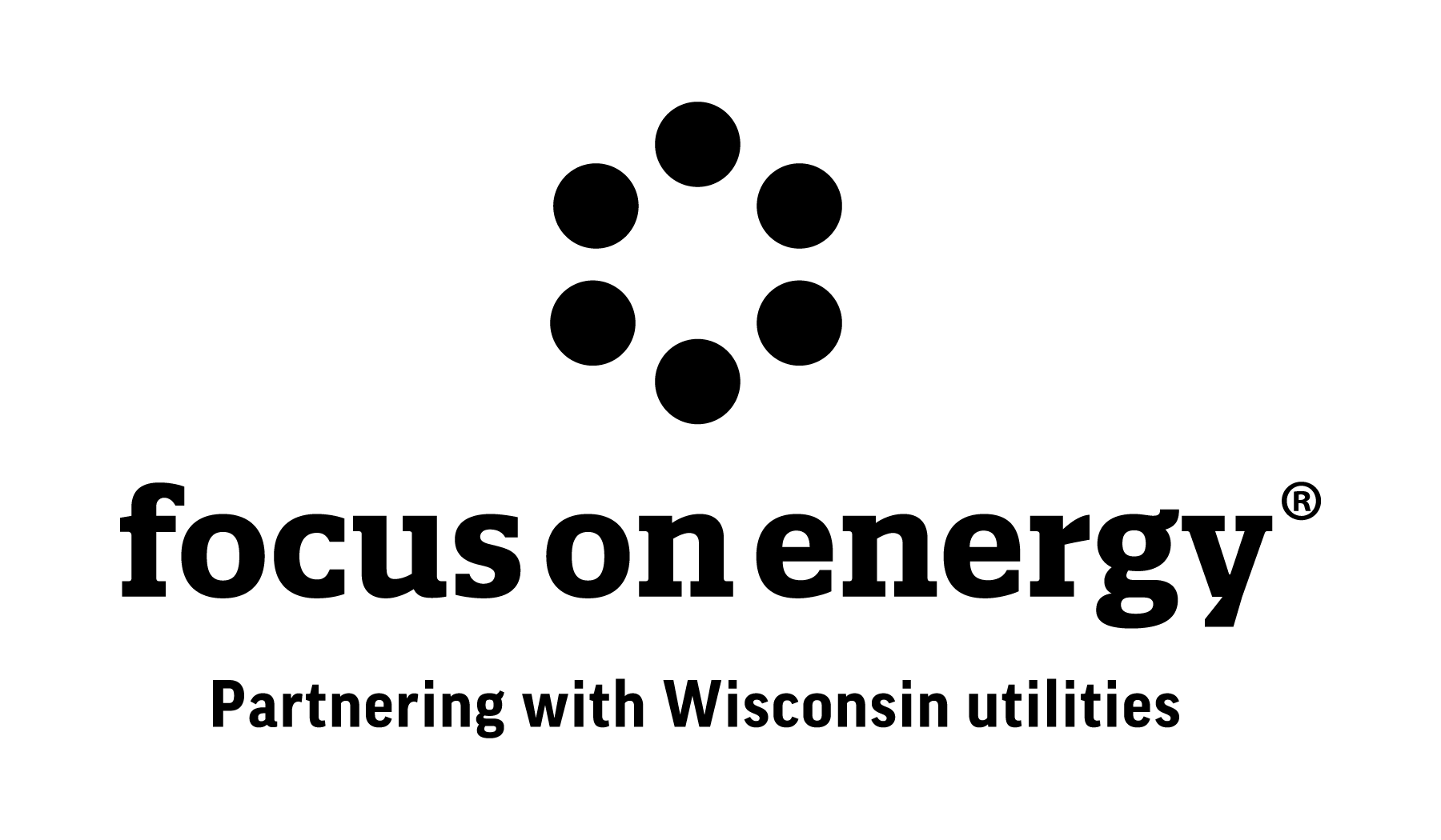 Focus black vertical logo
