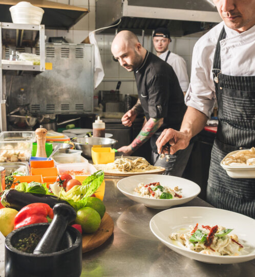 Chefs in the Kitchen
