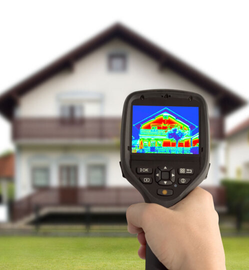 Thermal Image of House
