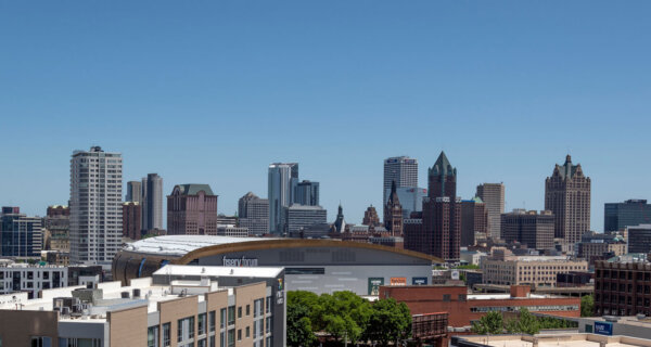 Milwaukee City Skyline